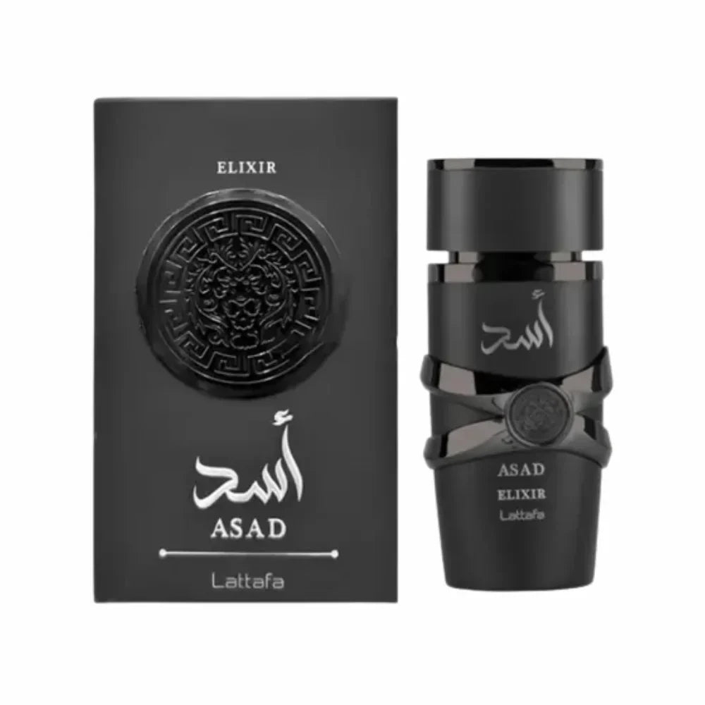 Asad Elixir 100ml - Eau de Parfum Lattafa (Lançamento)